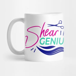 Shear Genius // Funny Hair Stylist // Funny Hairdresser Gift Mug